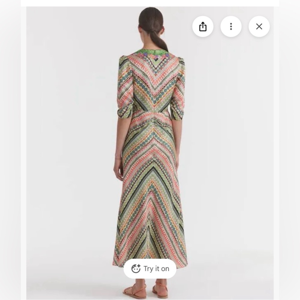 New with Tags Saloni Mitsu B Dress Size 4 - Picture 2 of 8